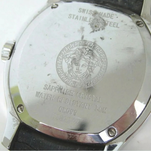 AUTHENTIC VERSACE E383272 WATCH QUARTZ - Picture 10 of 11